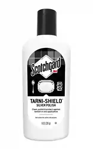 Scotchgard Tarni-Shield Silver Polish, Clean, Polish & Protect Against Tarnish in One Application, 8 Ounces