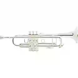 Bach 180S43 Stradivarius Series Bb Trumpet in silver plate.