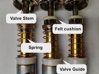 Trumpet Valve Parts